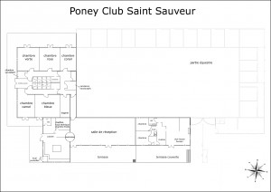 Plan du Club et du Club-house